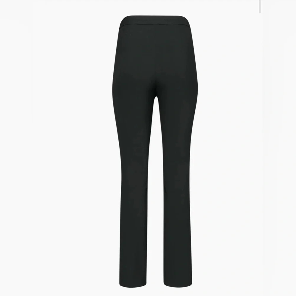 $148 Aritzia Babaton Cassatt Pant in Black Size 6 - High-waisted slit pants - Picture 9 of 16